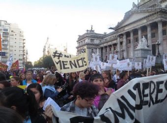2017-11-Mass protest against gender violence in Buenos Aires 2015-Photo- Courtesy of WikiCommons